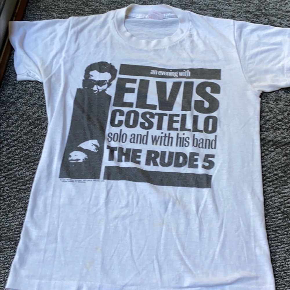 Elvis Costello T-Shirt 1989